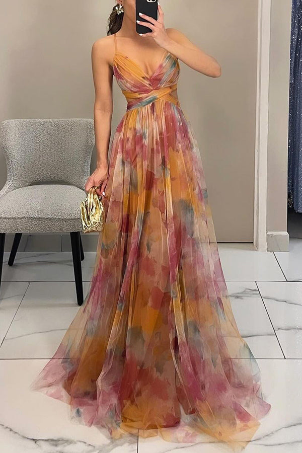 Arabel - Precioso maxivestido con estampado floral