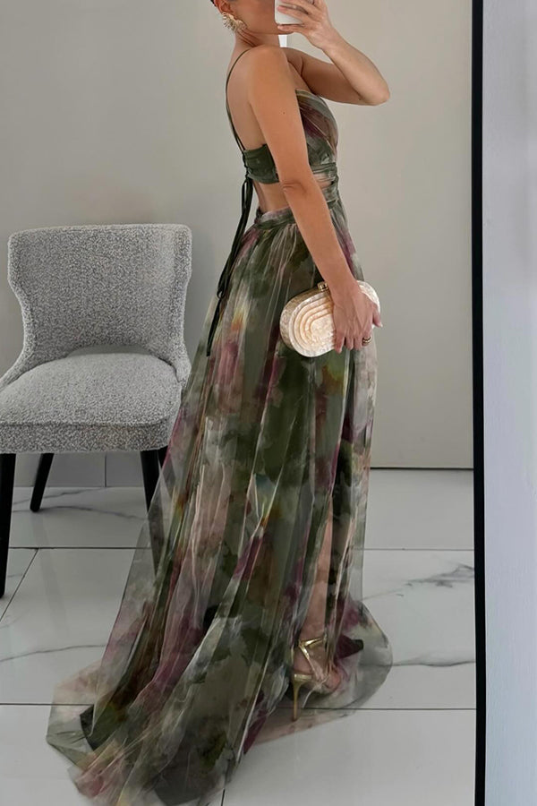 Arabel - Precioso maxivestido con estampado floral